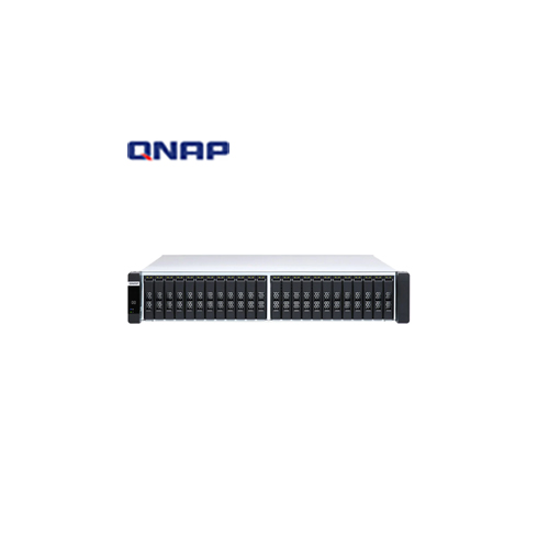 QNAP ES2486dc-2142IT-128G 24 Bay Active Dual Controller ZFS All Flash NAS